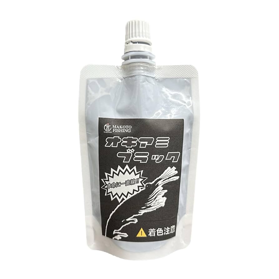 Amazon | 最新エサ取り対策 オキアミブラック【差し餌リキッド